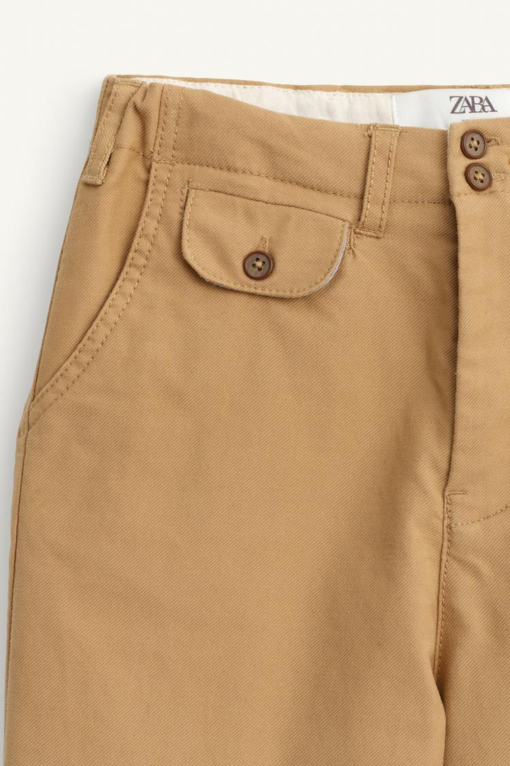 ZARA БРЮКИ-ДЖОГГЕРЫ, ТАБАЧНЫЙ
