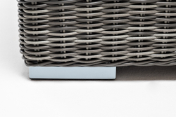 "Боно" лаунж-зона из искусственного ротанга, цвет графит