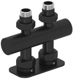 Вентиль Сунержа 2х1/2" прямой скрытый-скрытый EU50