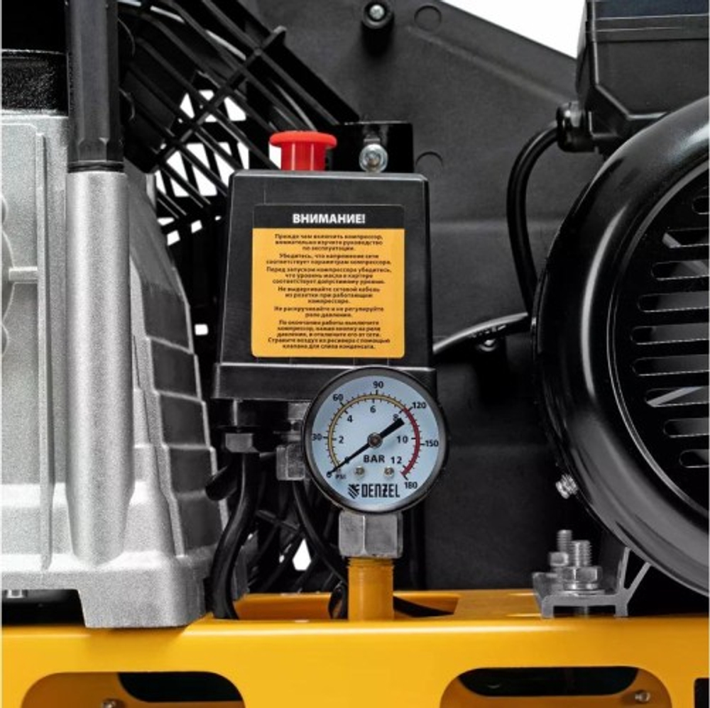 Компрессор поршневой Denzel BCI 2200/100, 58116