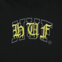  Толстовка мужская HUF Discordia артикул:PF00346-BLACK - купить в магазине Дайс