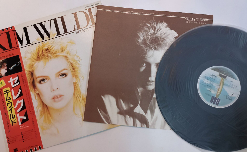 Винтажная виниловая пластинка LP Kim Wilde Select (Japan 1982)