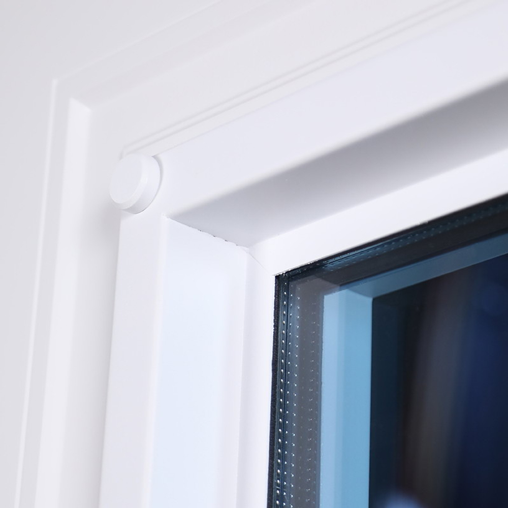 Стальная дверь "Поларис" с окном и лазерной резкой (терморазрыв 3к).