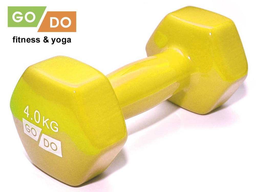 Гантель в виниловой оболочке GO DO