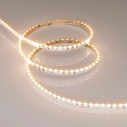 Светодиодная лента RS-S120-8mm 24V Warm3000 (9.6 W/m, IP20, 3014, 5m) (Arlight, боковое свечение) 039429
