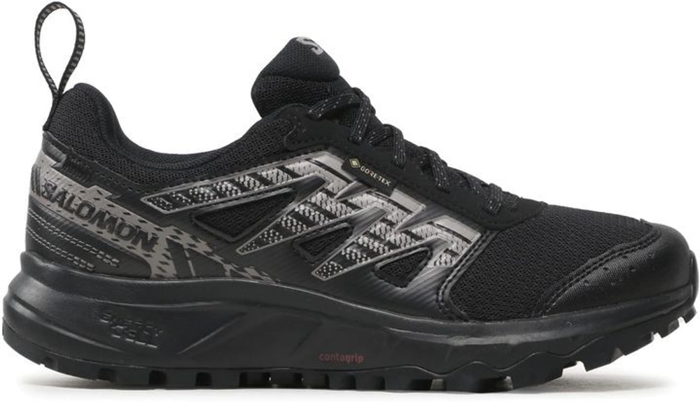 Ботинки Salomon SHOES WANDER GTX W Black/Plum Kitten/Gul