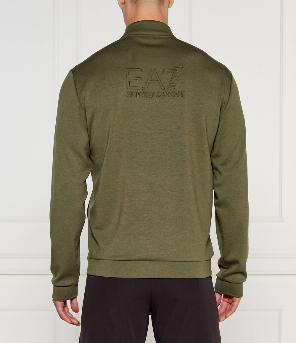 Худи EA7 - оливковый(6DPM83 PJZKZ)