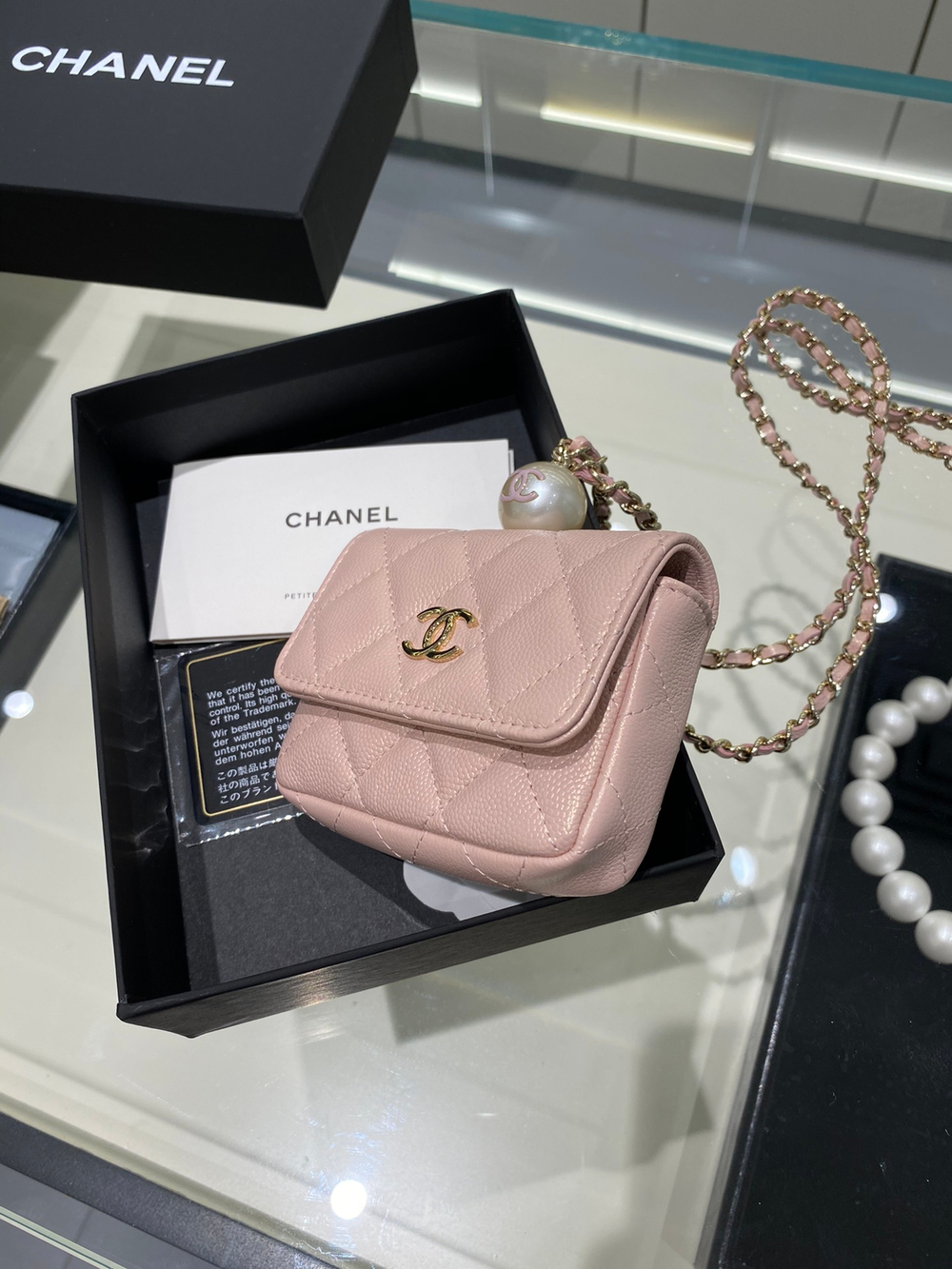 Chane1 Clutch With Chain 10 cm