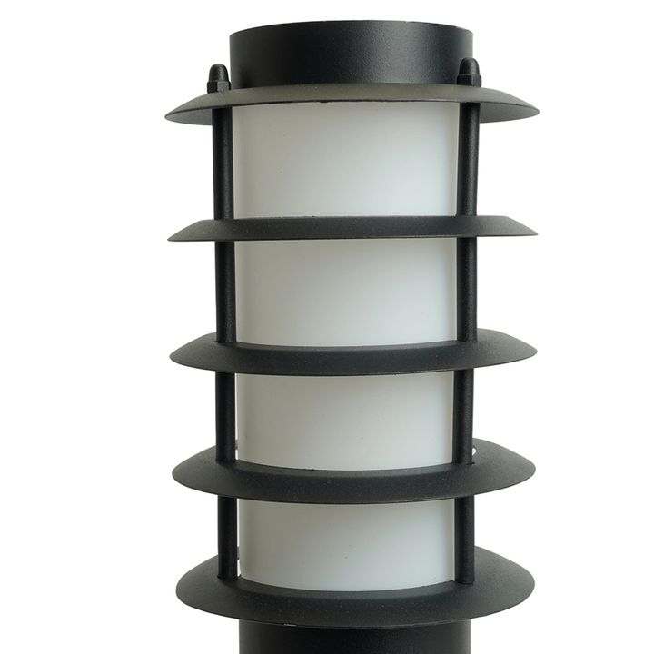 Светильник садово-парковый Feron DH046-B, Техно на стену, 18W E27 230V, черный 51526