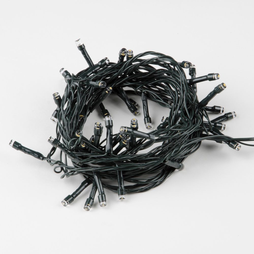 ULD-S0500-050-DGA PINK IP20 Гирлянда светодиодная. 5м. 50 светодиодов. Розовый свет. Провод зеленый. ТМ Uniel