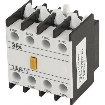 Приставка PRO KPK10-31-E ПКИ-31 доп. контакты 3з+1р Эра Б0050500