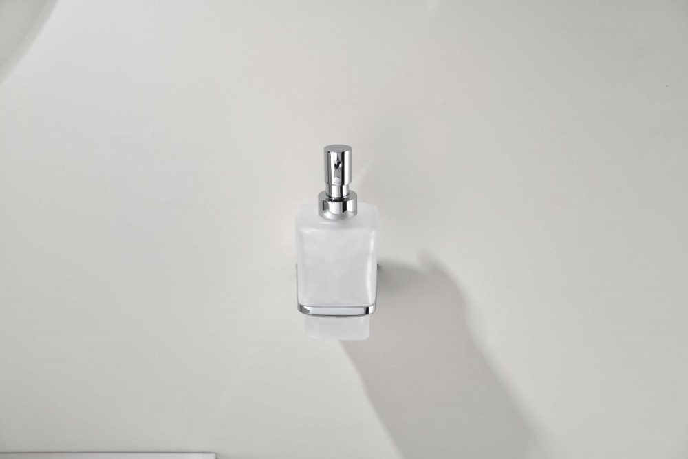 Настенный дозатор для жидкого мыло Grocenberg AC0064 (Хром)