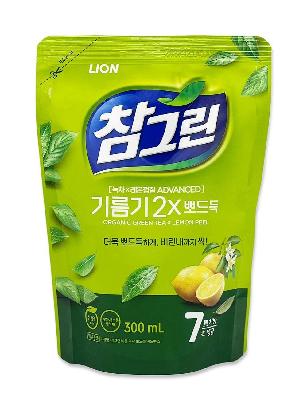 Средство для мытья посуды Lion Chamgreen 300 мл