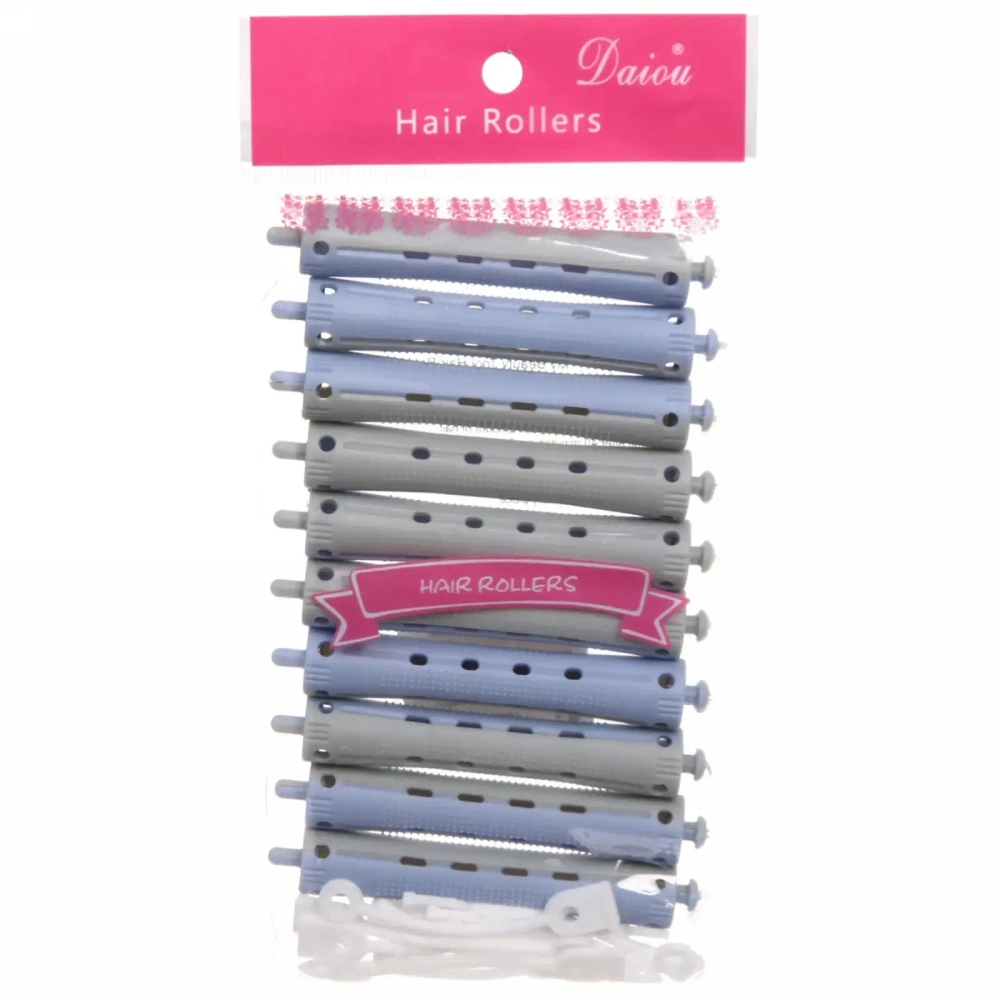 Бигуди пластмассовые-коклюшки 10шт, d=10мм