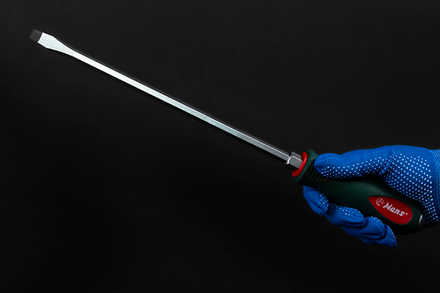 Отвертка шлицевая силовая Hans, 0516M8-10