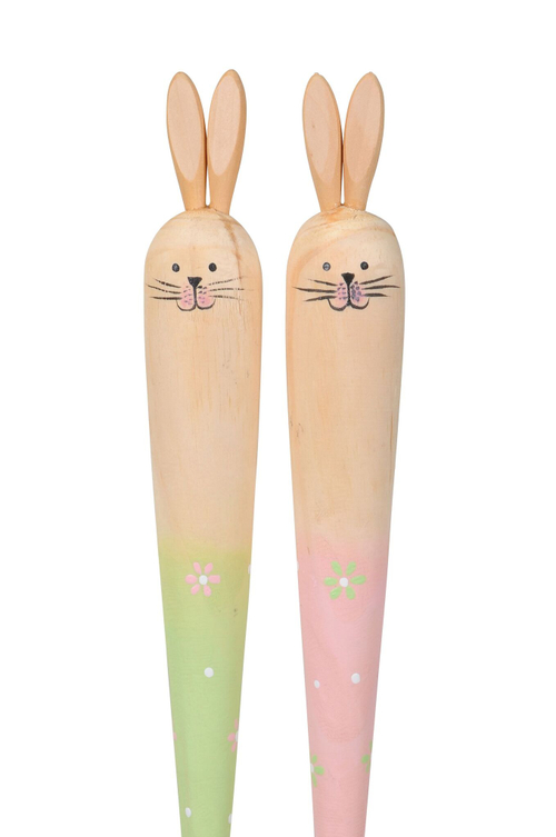 Декор "Кролик-морковка" в ассортименте 3,5x3,5x30см