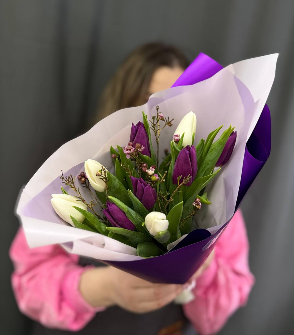 Букет из тюльпанов №4