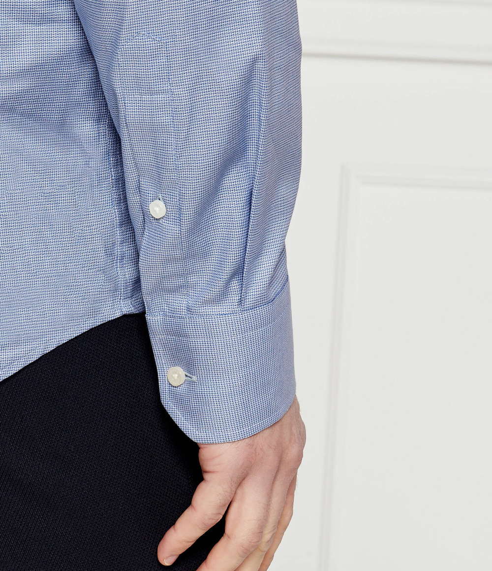 Рубашка H-JOE-spread-C1 BOSS BLACK - голубой(50512656)