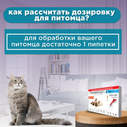 Капли на холку от блох, клещей и гельминтов для кошек менее 4 кг Гельминтал К SPOT-ON (Neoterica), 3 пипетки Моксидектин/Празиквантел