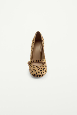ZARA ТУФЛИ НА КАБЛУКЕ С АНИМАЛИСТИЧЕСКИМ ПРИНТОМ — THE ITEM ZARA WOMAN, ЛЕОПАРДОВЫЙ