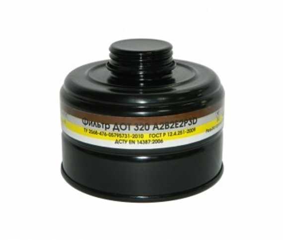 Комбинированный фильтр ДОТ 320 А2В2Е2Р3 R D, многоразовый, 1 шт