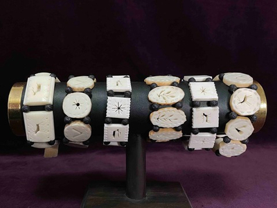 Браслет из цевки в асс-те