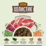 Корм для собак Деревенские лакомства Холистик Премьер ягненок с рисом для собак средних и крупных пород, 2 кг