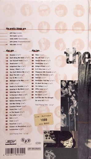 The Pretty Things / Unrepentant (The Anthology 1964-1995)(Limited Edition)(2CD)