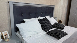 Коллекция "Лаура" Серая серебро