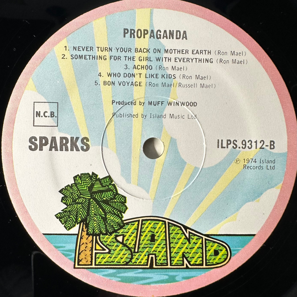 Sparks ‎– Propaganda (Скандинавия 1974г.)
