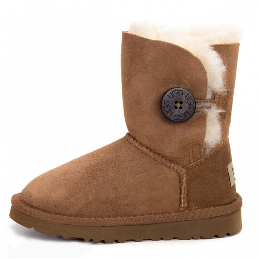 Угги Kids Bailey Button Chestnut
