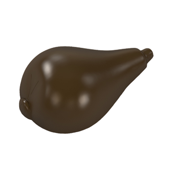 151| Форма для шоколадных изделий "Груша" (275*135 мм)