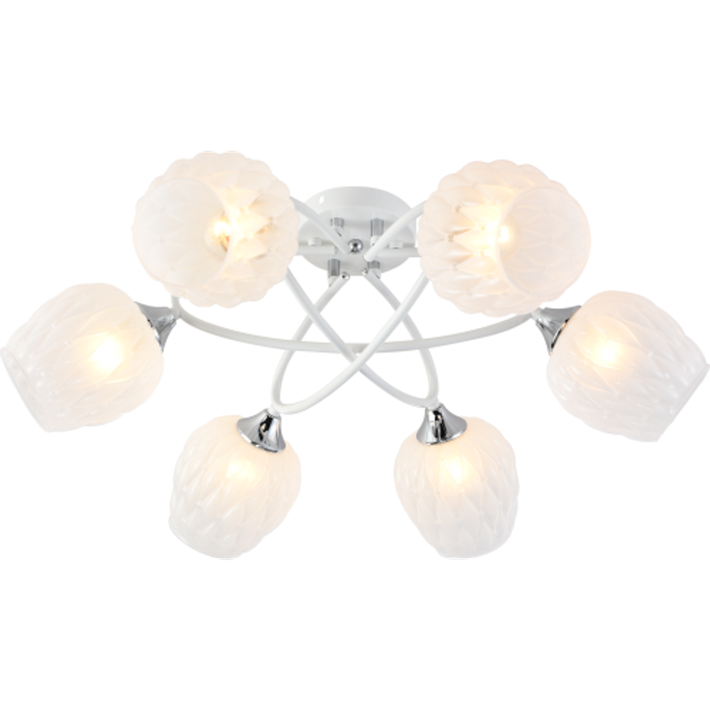 Люстра Rivoli Hettie 3136-306 6 х Е27 60 Вт модерн | Rivoli