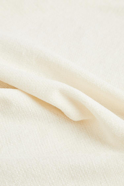 ZARA HOME ПЛЕД ИЗ СИНЕЛИ, ЭКРЮ