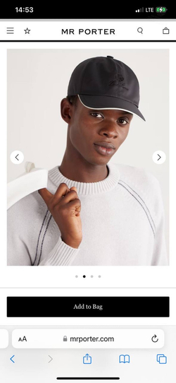 Бейсболка Loro Piana