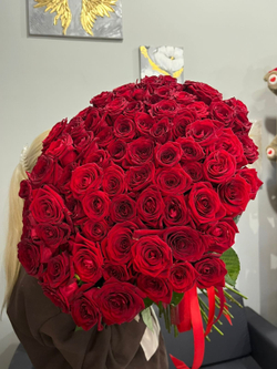 101 красная Роза🌹