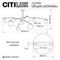 Потолочная люстра Citilux Fisher CL218193