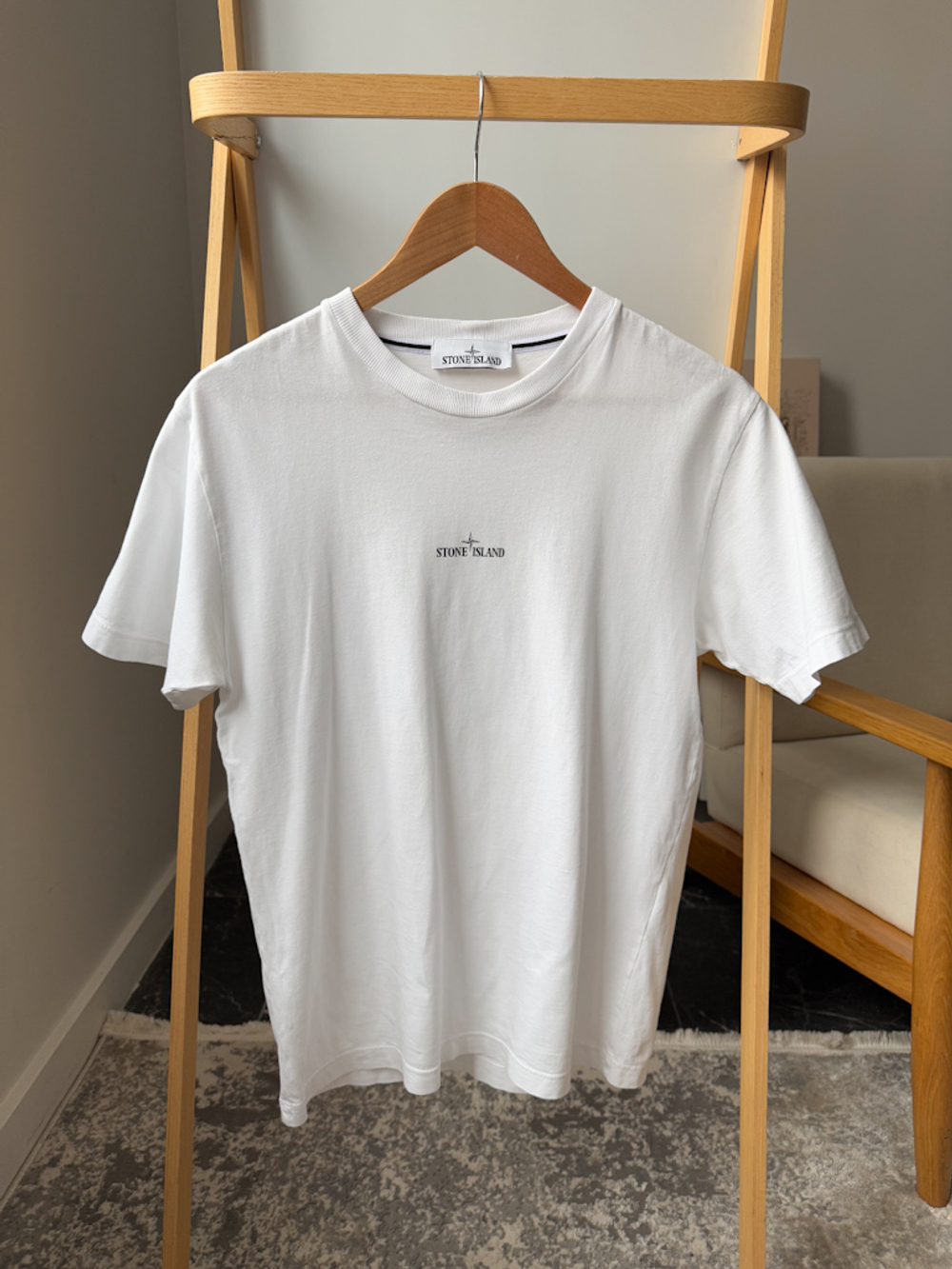 Хлопковая футболка Stone Island, S