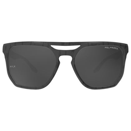 HILX Carnage / Matt Solid Carbon / Black Polarized Lens