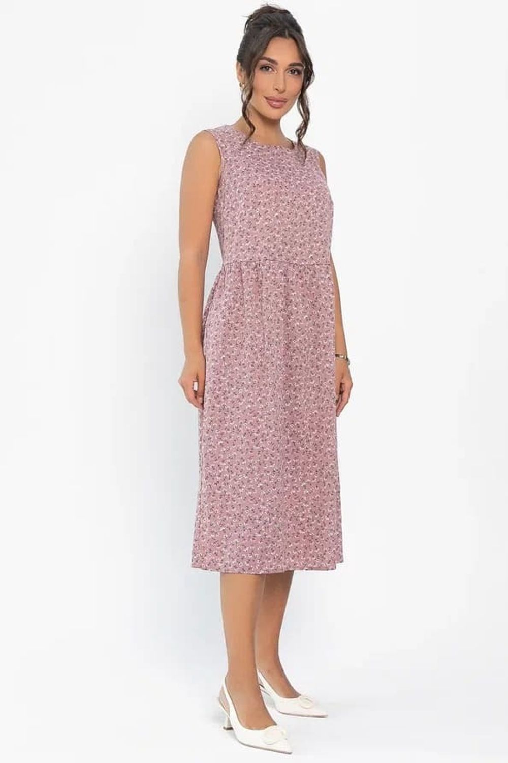 Платье Алена (пудра) П13812-48М LT Collection