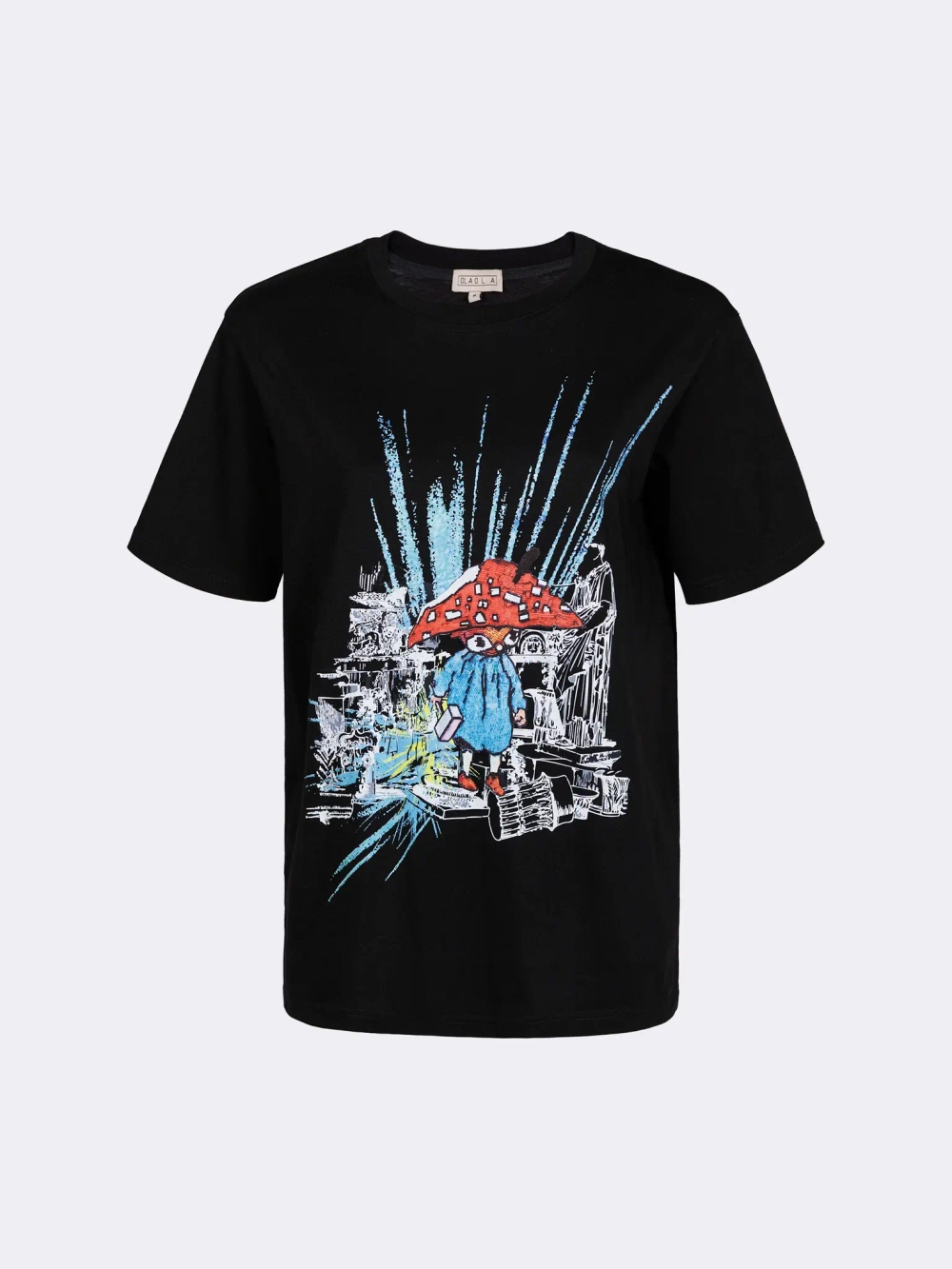 Футболка женская с принтом OLA OLA