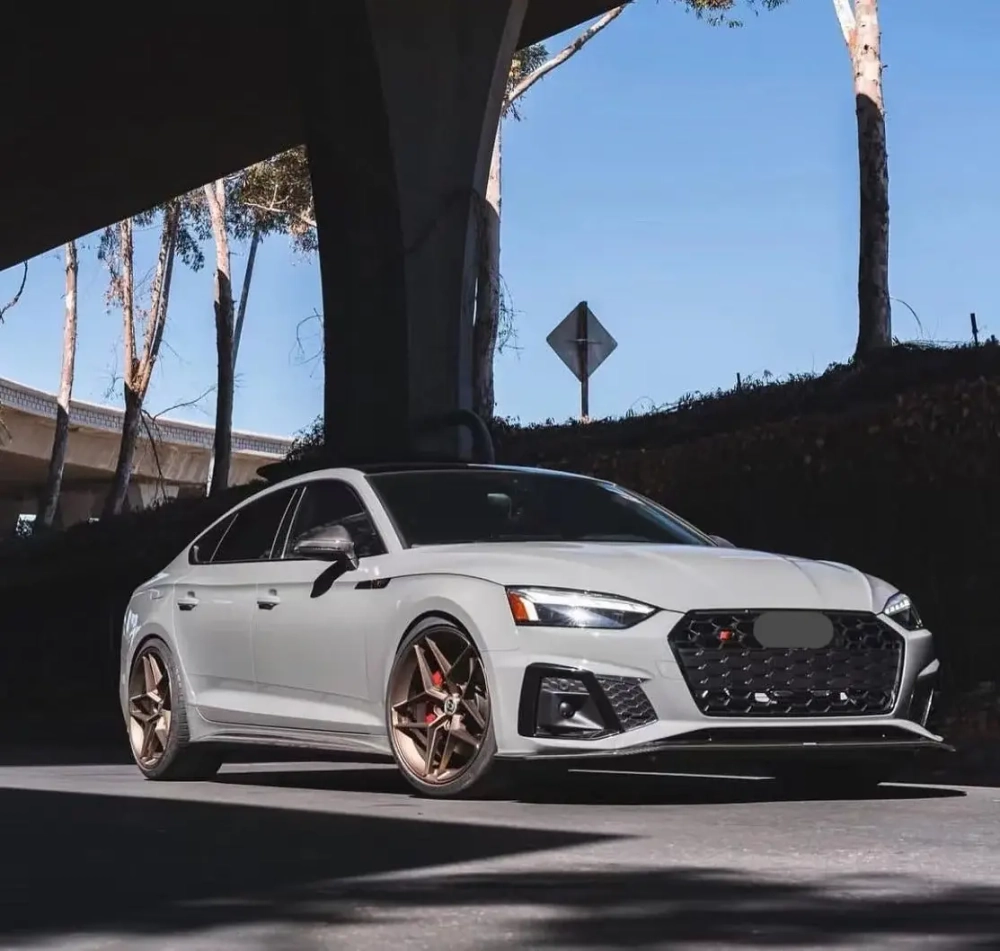 Карбоновая губа для AUDI S5 & A5 S LINE 2020-2025+ B9.5 Ауди обвес