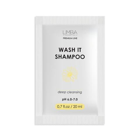 Limba ШГО WASH IT SHAMPOO Шампунь Глубокой Очистки ph 6.0-7.0 Сашет