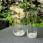 Ваза с оригинальным горлышком 25 см