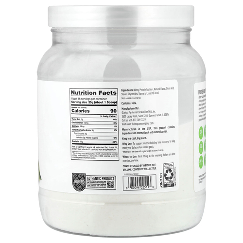 Isopure, прозрачный низкоуглеводный протеиновый порошок, манго и лайм, 400 г (14,1 унции)
