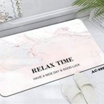 Коврик для ванной комнаты ZALEL 45х75 противоскользящее покрытие AC-2952