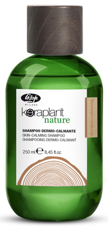 Успокаивающий шампунь для чувствительной кожи головы - Lisap Keraplant Nature Skin-Calming Shampoo 250 мл