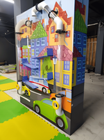 Игровой пневмолабиринт 180x45-75x240 см