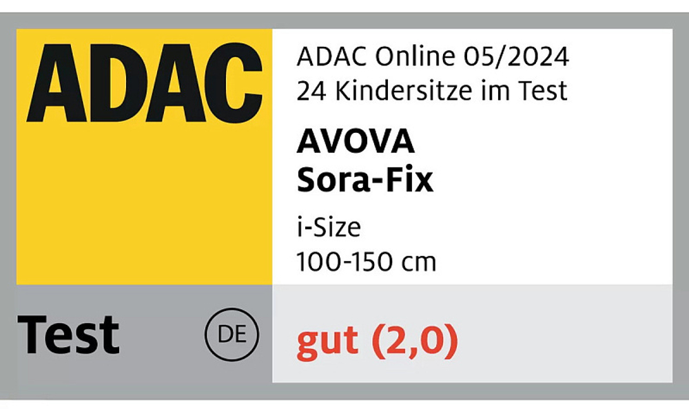 Автокресло Avova Sora Fix (15-36 кг, 100-150 см) Koala Orange