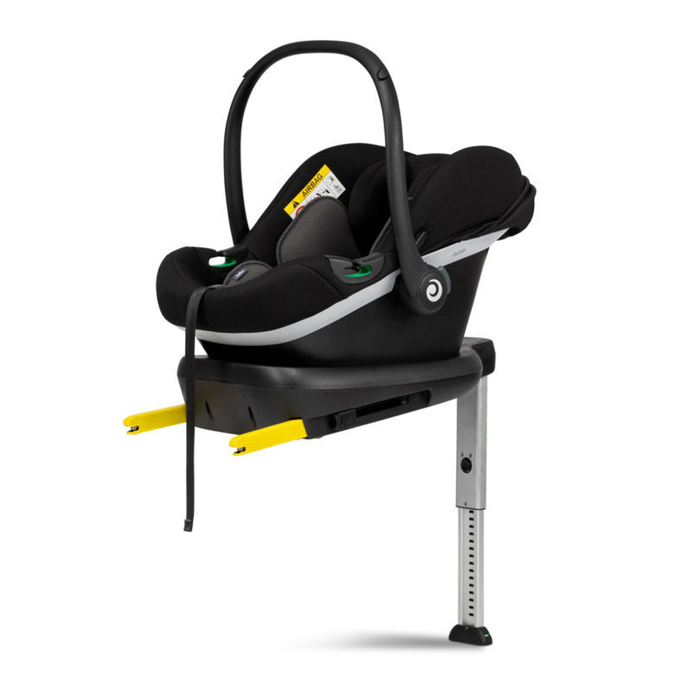 Автокресло группы 0+ Tutis Elo i-Size Black / Черный (006) + адаптеры